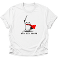 Für Die Krone Frosch Unisex T-Shirt Weiß - PINE & RIVER
