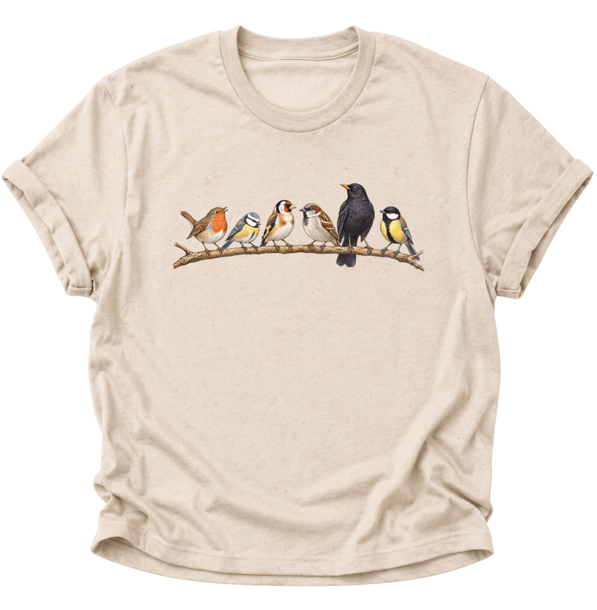 Gartenvögel Vogelbeobachter Unisex T-Shirt Nature - PINE & RIVER