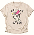 Hocus Pocus I'm Out Französische Bulldogge Unisex T-Shirt Nature - PINE & RIVER