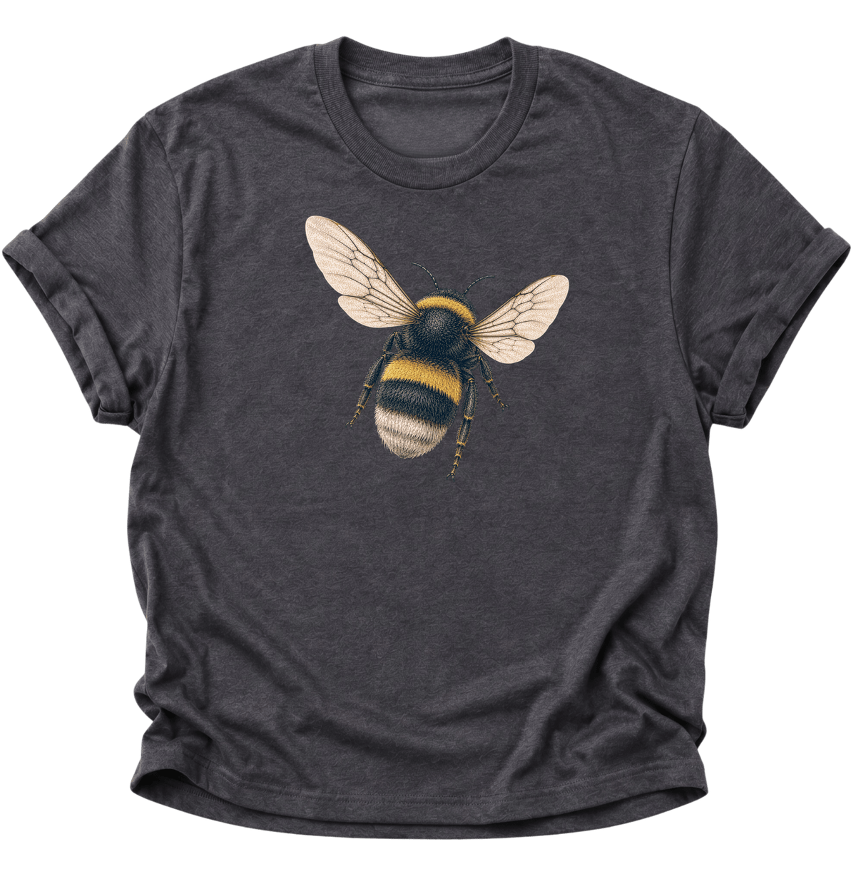 Hummel Unisex T-Shirt Dark Heather - PINE & RIVER