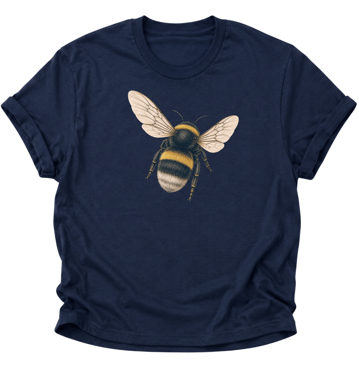 Hummel Unisex T-Shirt Navy Blue - PINE & RIVER