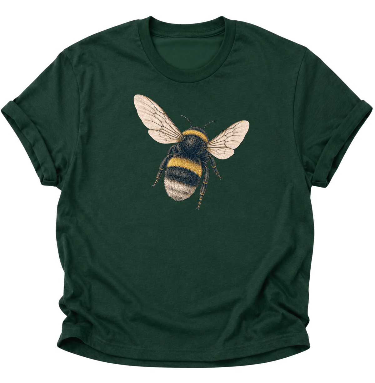 Hummel Unisex T-Shirt Forest Green - PINE & RIVER