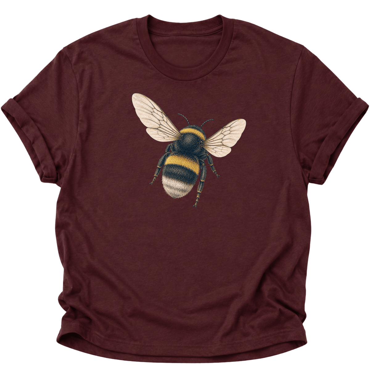 Hummel Unisex T-Shirt Maroon - PINE & RIVER