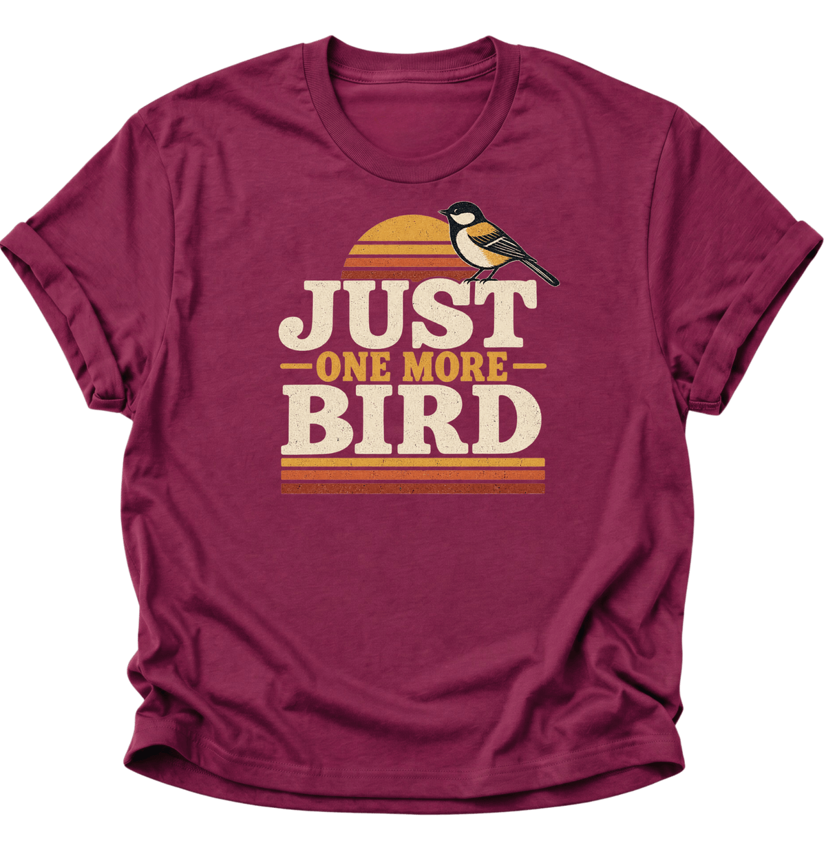 Just One More Bird Unisex T-Shirt Cardinal Red - PINE & RIVER