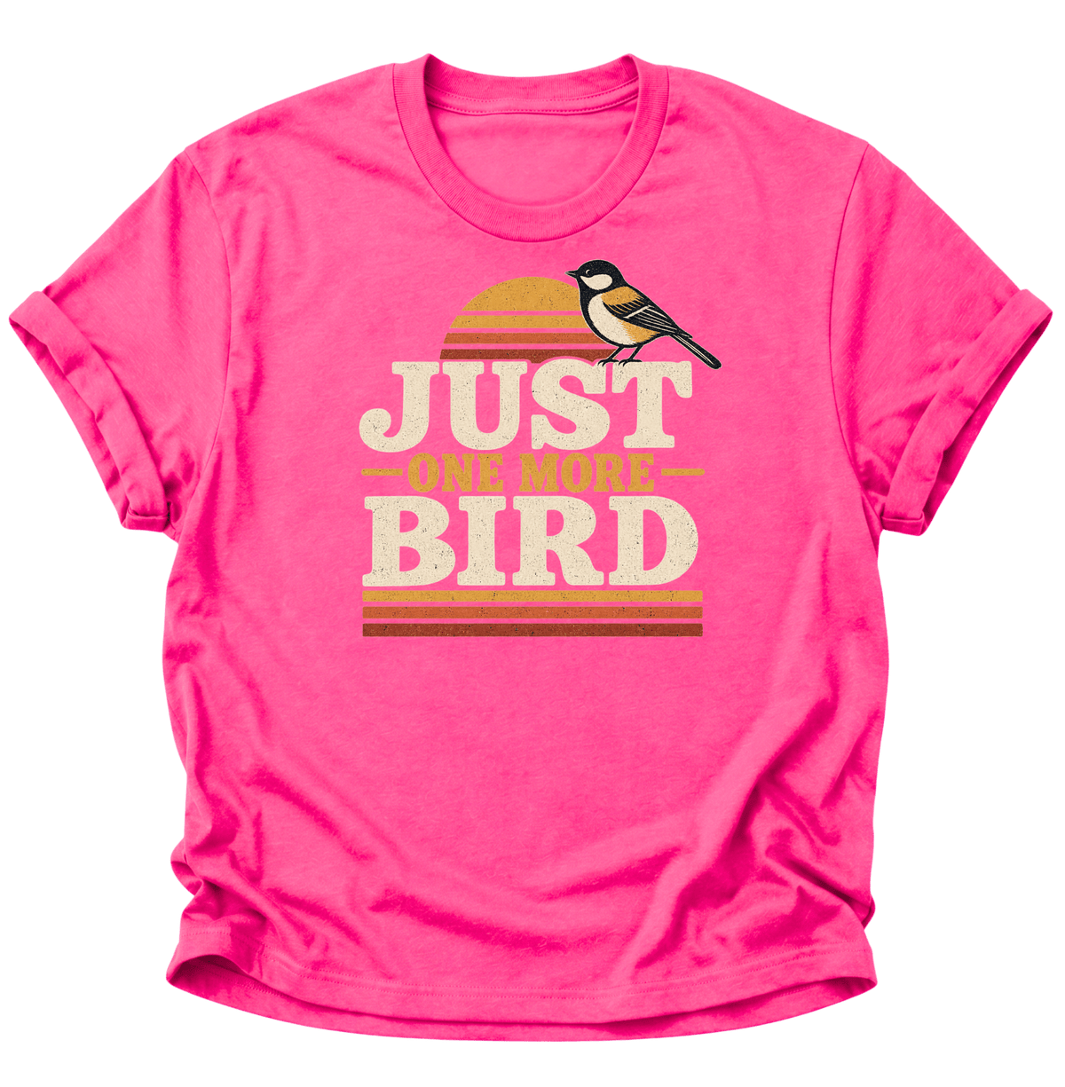 Just One More Bird Unisex T-Shirt Heliconia - PINE & RIVER