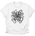 Kraken Unisex T-Shirt Weiß - PINE & RIVER