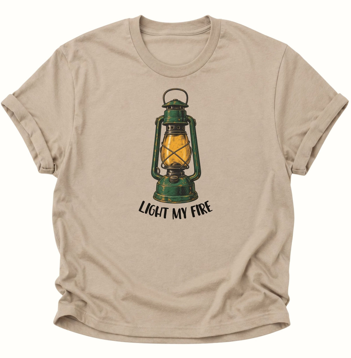 Light My Fire Laterne Unisex T-Shirt Sand - PINE & RIVER