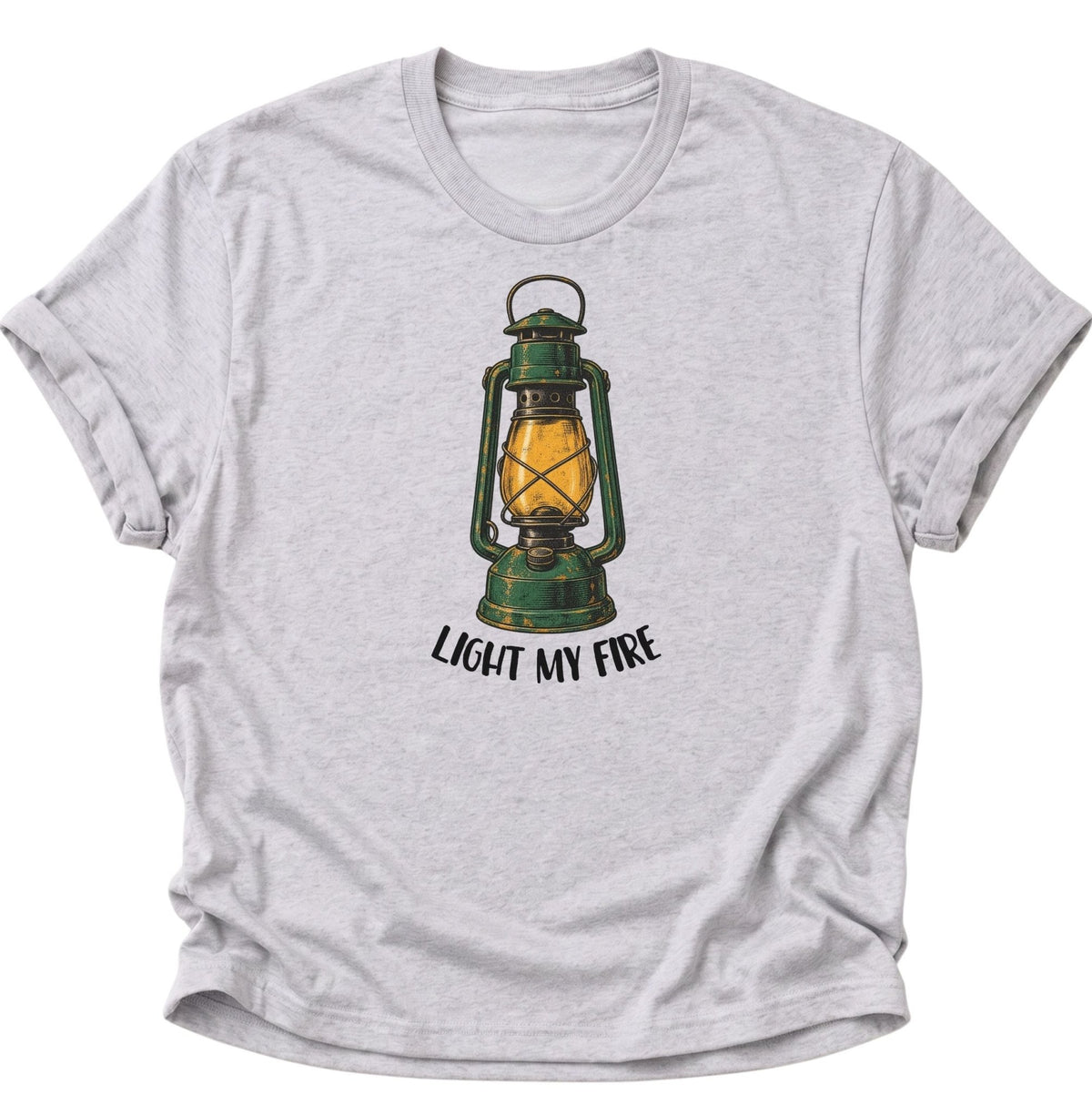 Light My Fire Laterne Unisex T-Shirt Ash Grey - PINE & RIVER