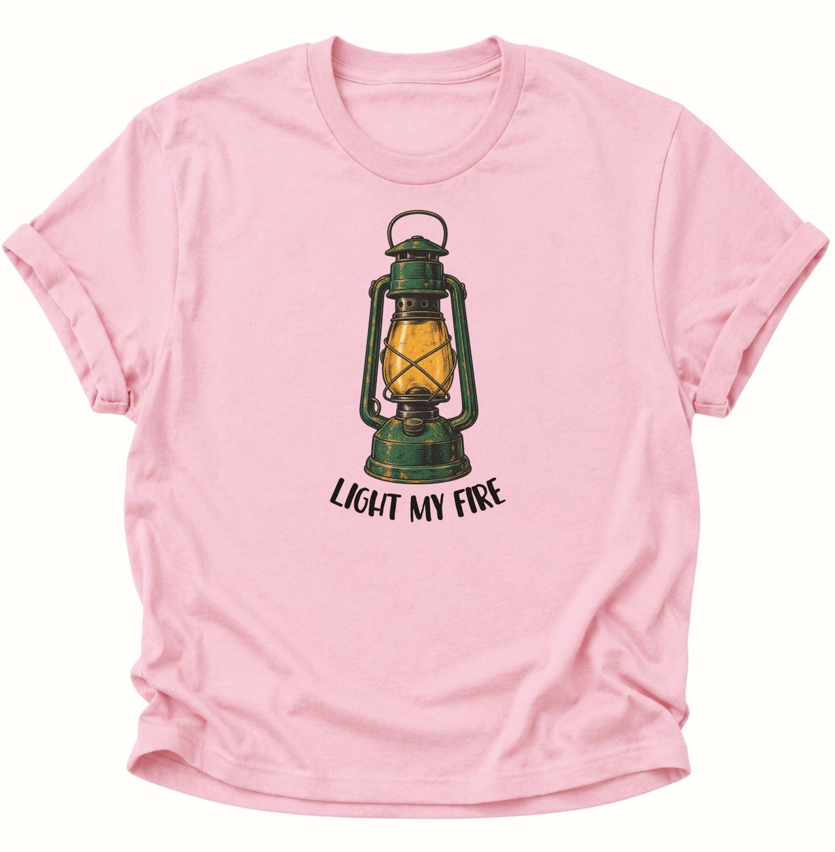 Light My Fire Laterne Unisex T-Shirt Light Pink - PINE & RIVER