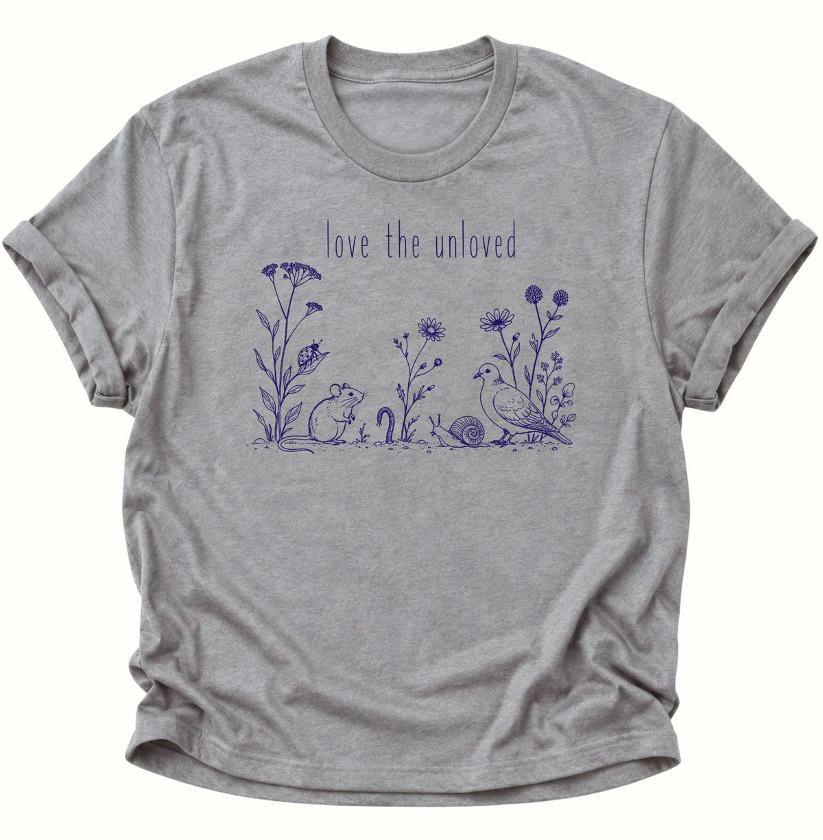 Love the Unloved T-Shirt Unisex T-Shirt Sport Grey - PINE & RIVER