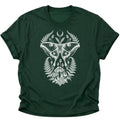 Luna Motte Pilze Wald Unisex T-Shirt Forest Green - PINE & RIVER