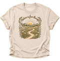 Nature Is Free Therapy Wildblumen Unisex T-Shirt Nature - PINE & RIVER