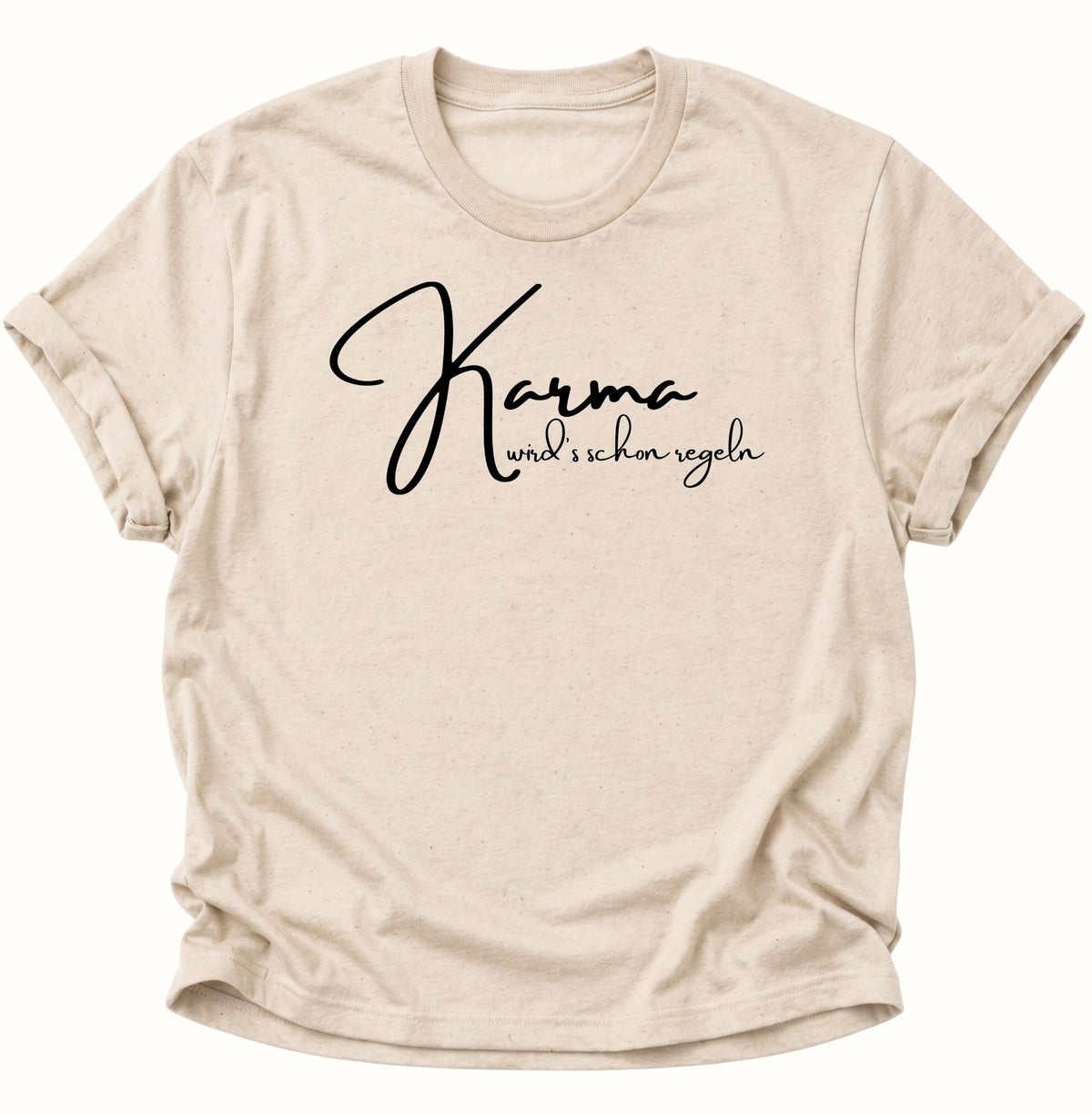 Karma wird's schon regeln Unisex T-Shirt Nature - PINE & RIVER