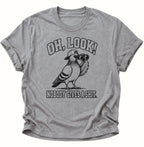 Oh Look Nobody Gives A Shit Taube Unisex T-Shirt Sport Grey - PINE & RIVER
