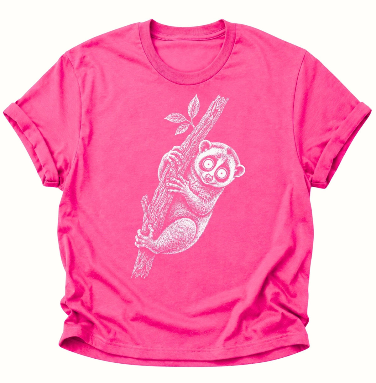 Plumpussi Kleiner Lori Unisex T-Shirt Heliconia - PINE & RIVER