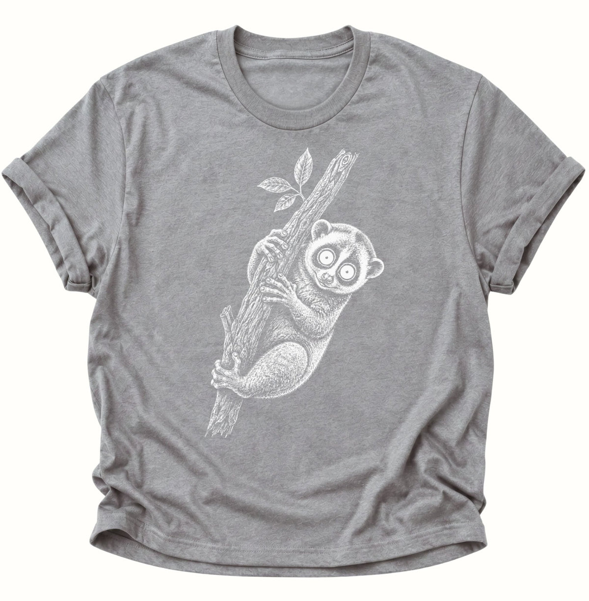 Plumpussi Kleiner Lori Unisex T-Shirt Sport Grey - PINE & RIVER
