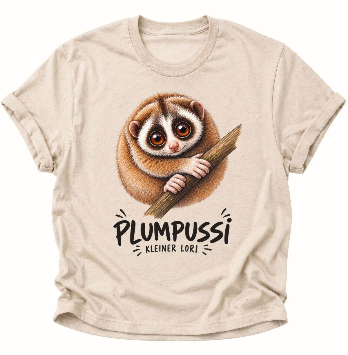 Plumpussi Kleiner Lori Unisex T-Shirt Nature - PINE & RIVER