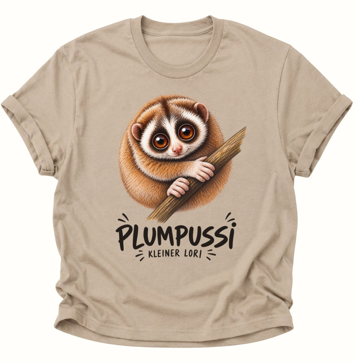 Plumpussi Kleiner Lori Unisex T-Shirt Sand - PINE & RIVER