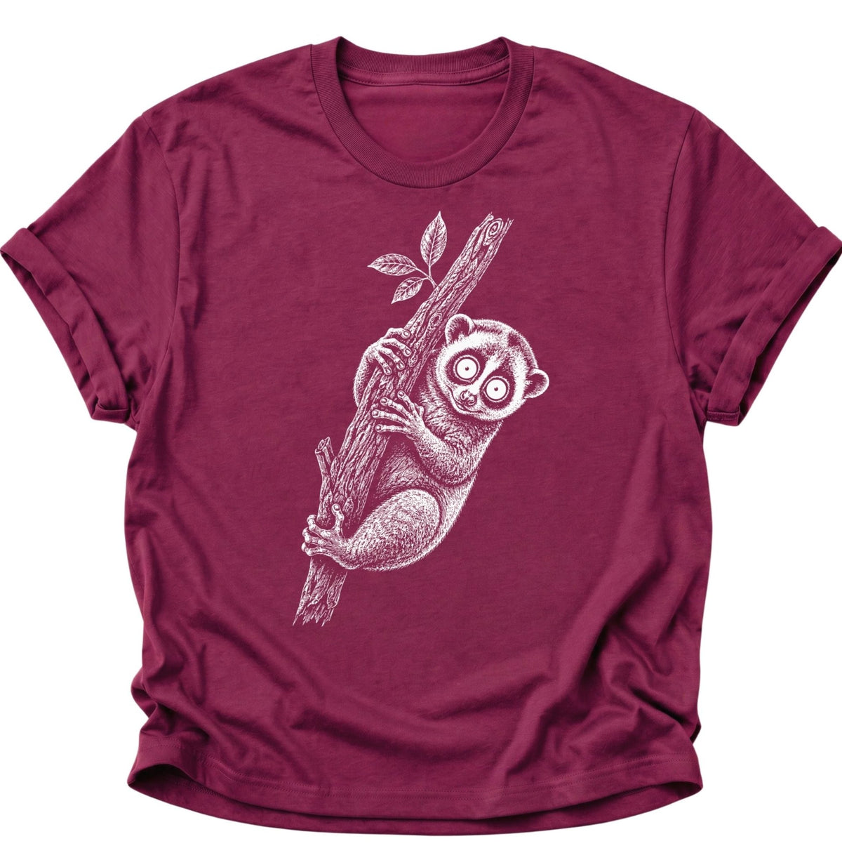 Plumpussi Kleiner Lori Unisex T-Shirt Cardinal Red - PINE & RIVER