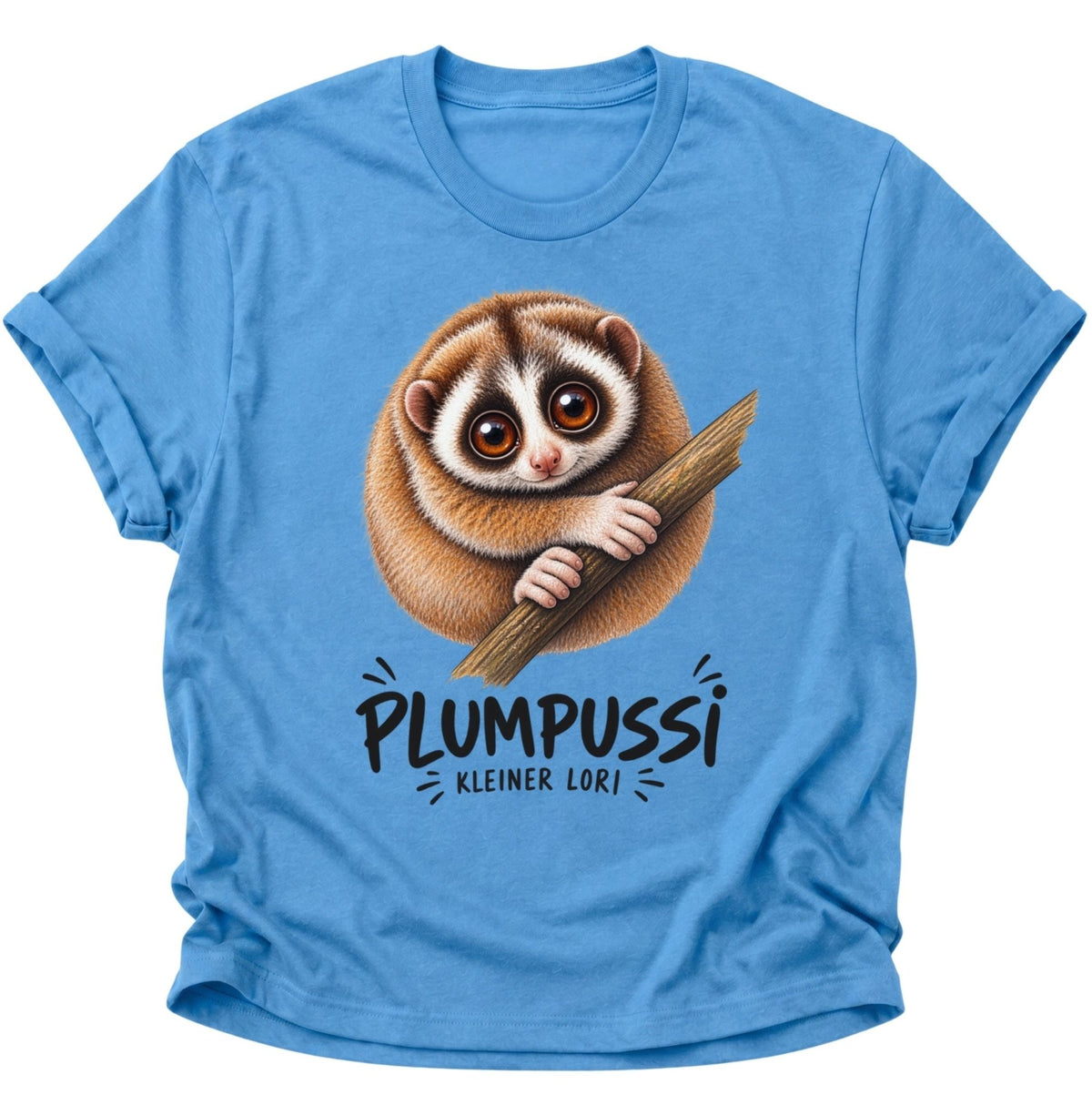 Plumpussi Kleiner Lori Unisex T-Shirt Carolina Blue - PINE & RIVER