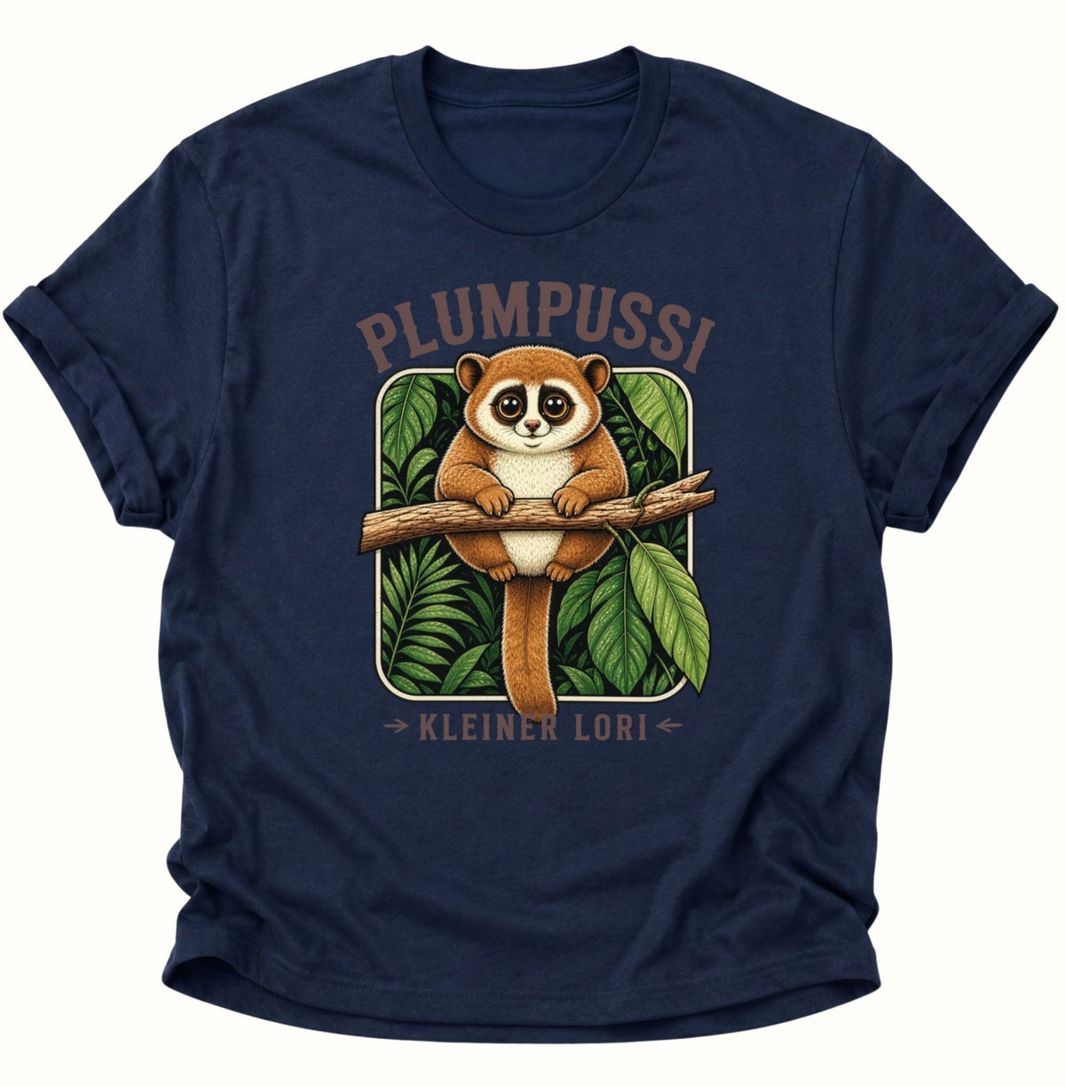 Plumpussi Unisex T-Shirt Navy Blue - PINE & RIVER