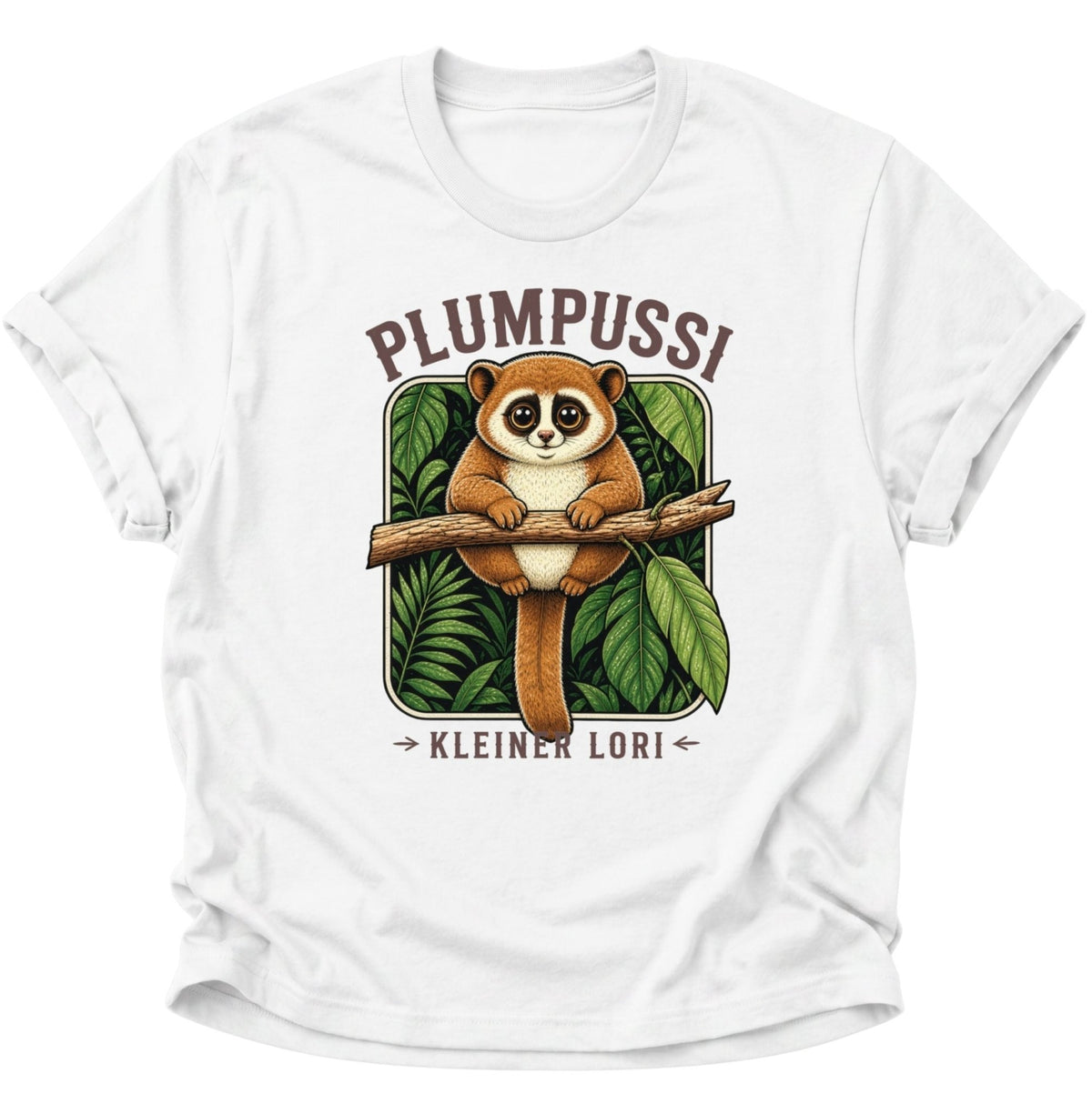 Plumpussi Unisex T-Shirt Weiß - PINE & RIVER