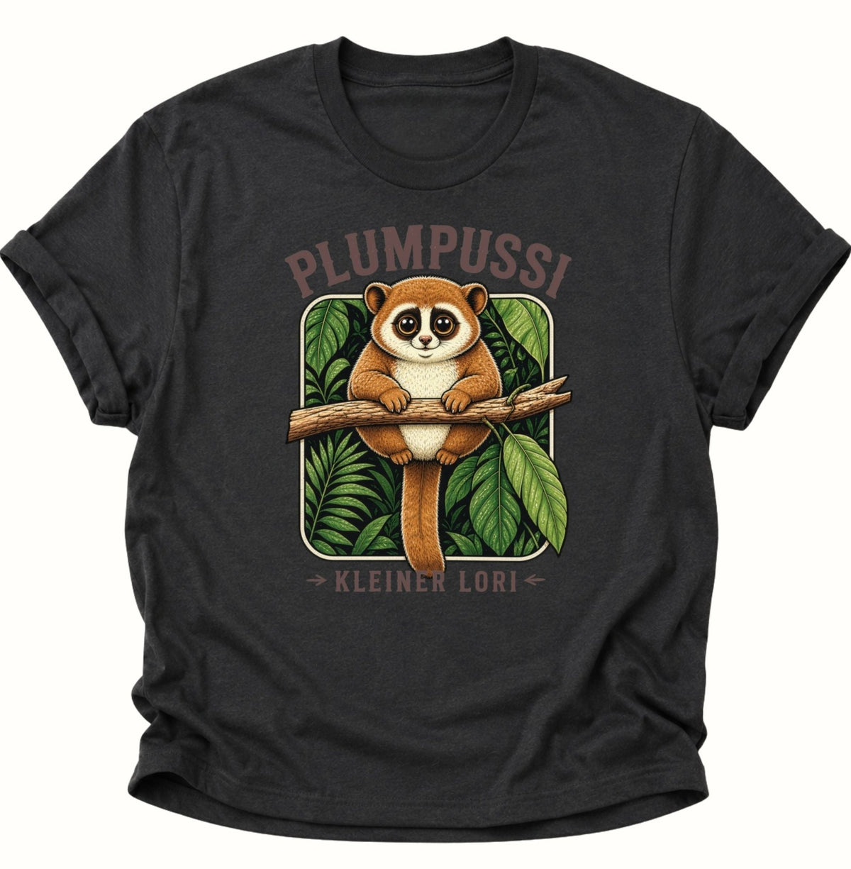 Plumpussi Unisex T-Shirt Schwarz - PINE & RIVER
