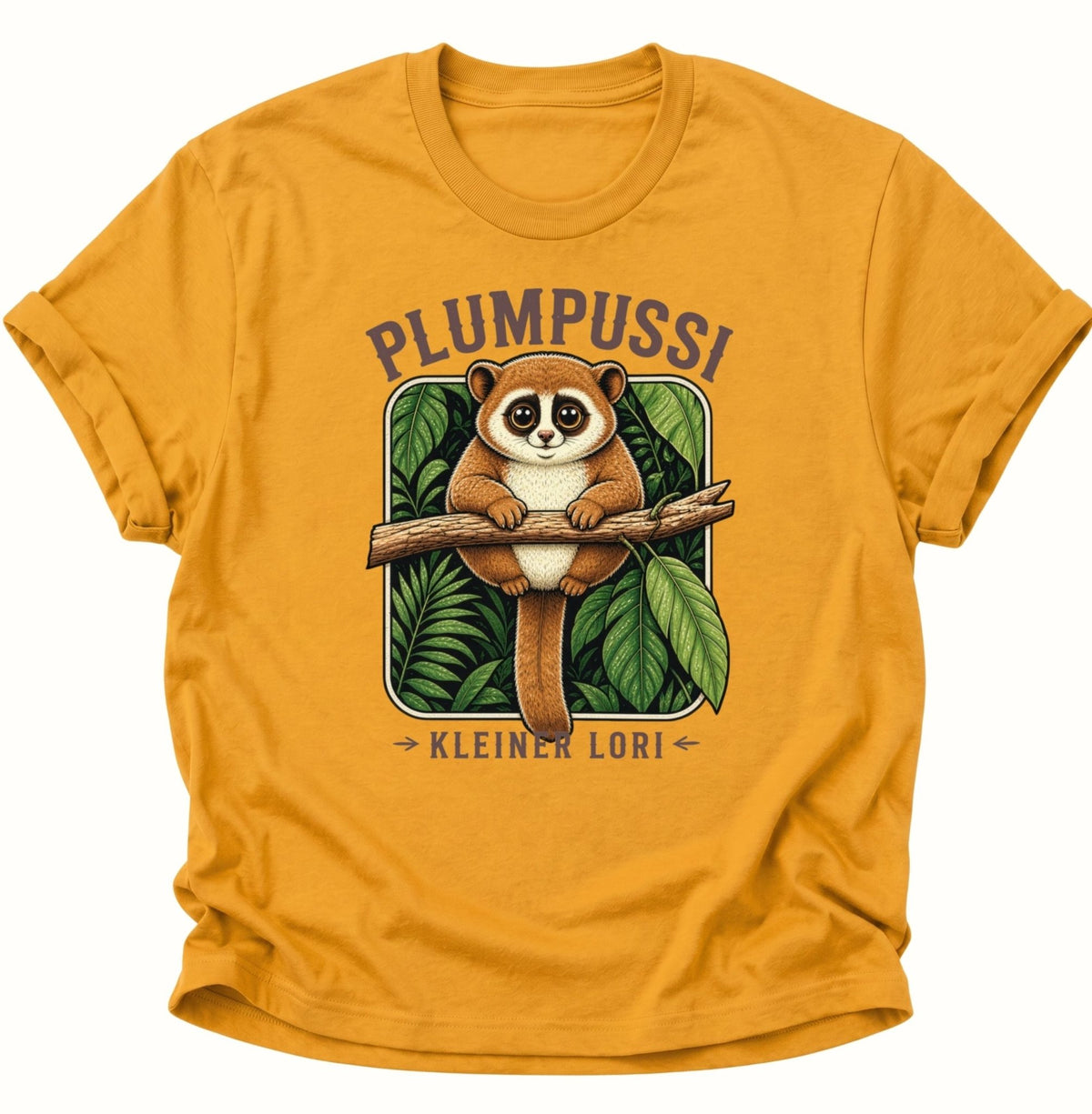 Plumpussi Unisex T-Shirt Gelb - PINE & RIVER