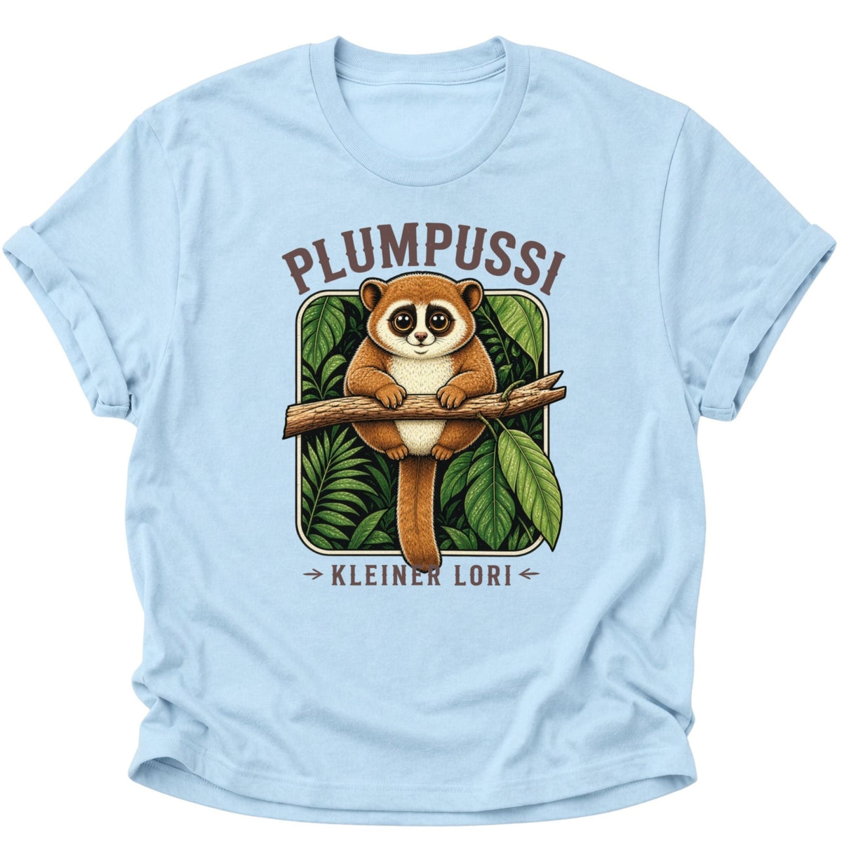 Plumpussi Unisex T-Shirt Light Blue - PINE & RIVER