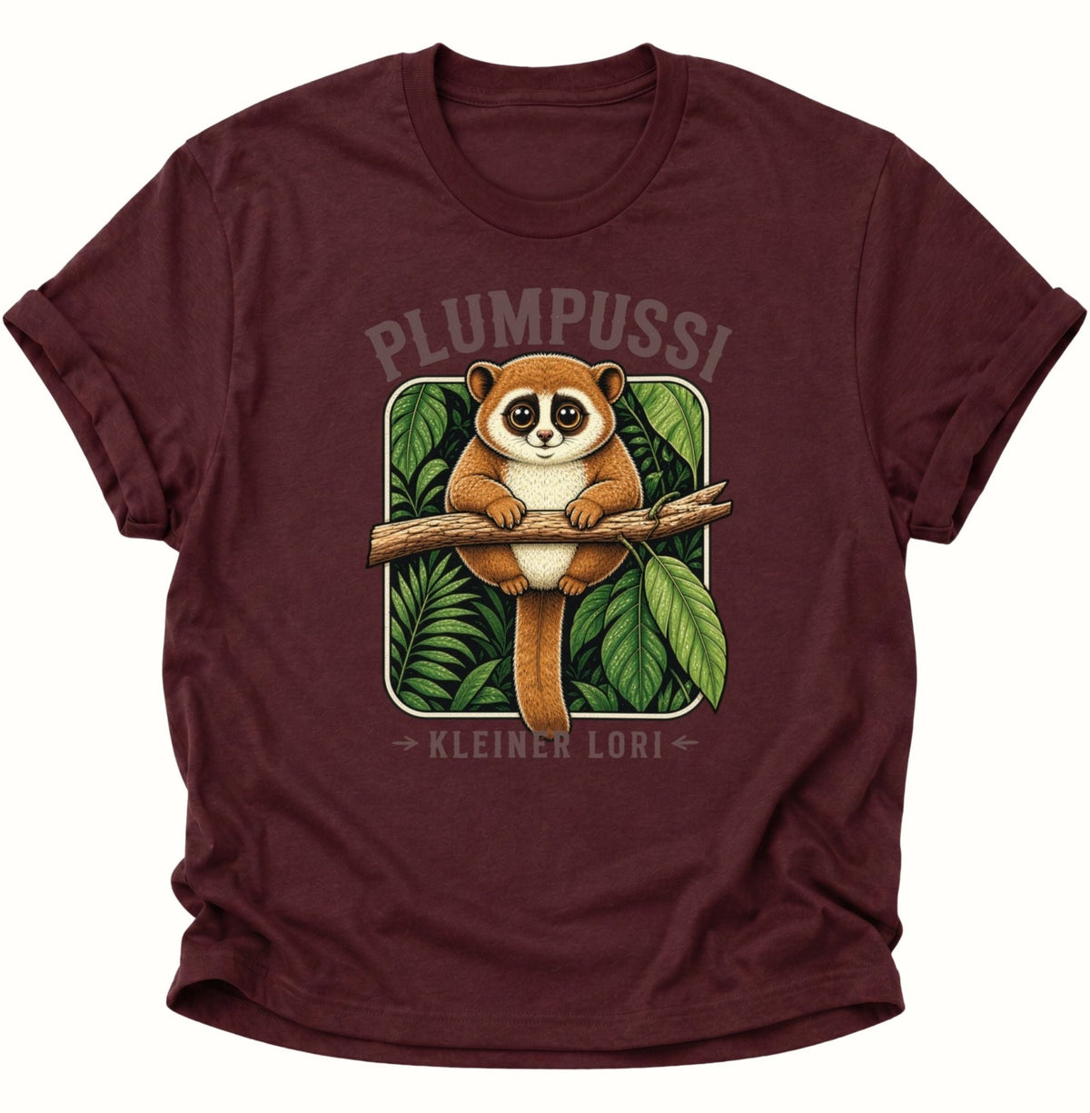 Plumpussi Unisex T-Shirt Maroon - PINE & RIVER