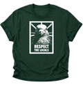 Respect The Locals Stadttaube Unisex T-Shirt Forest Green - PINE & RIVER