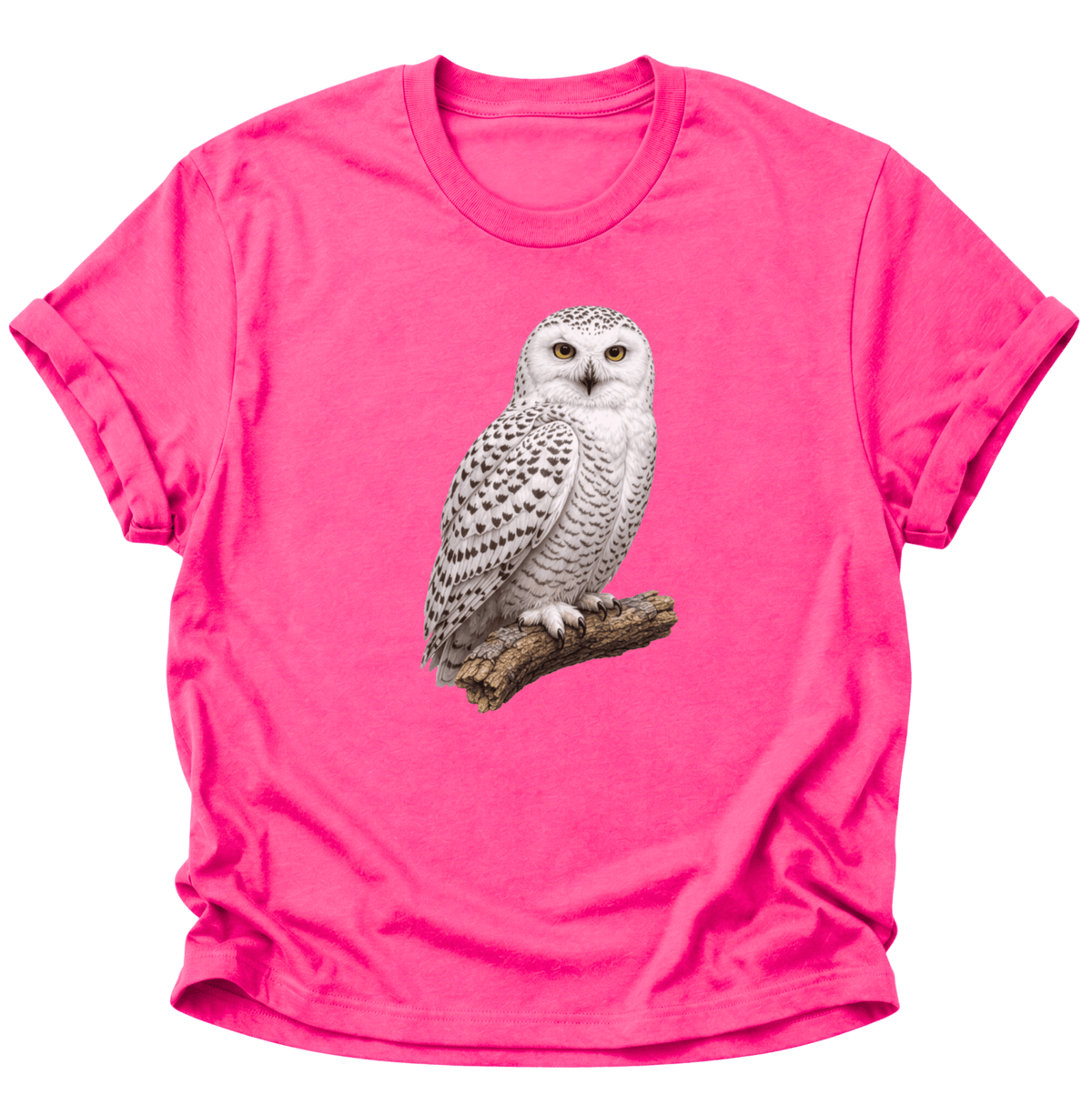 Schneeeule Unisex T-Shirt Heliconia - PINE & RIVER