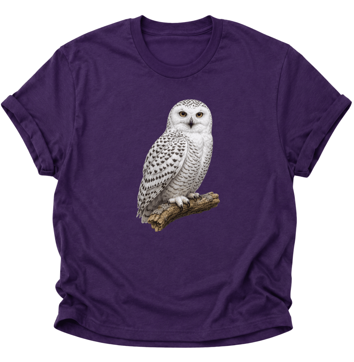 Schneeeule Unisex T-Shirt Purple - PINE & RIVER