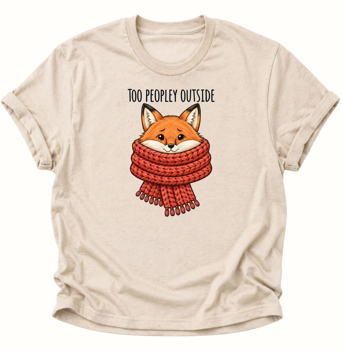 Too Peopley Outside Fuchs Unisex T-Shirt Nature - PINE & RIVER