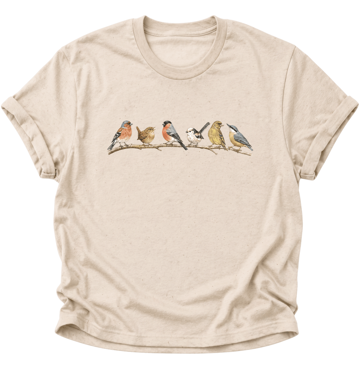 Vogelvielfalt Unisex T-Shirt Nature - PINE & RIVER