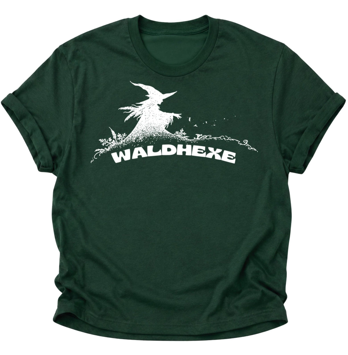Waldhexe Unisex T-Shirt Forest Green - PINE & RIVER