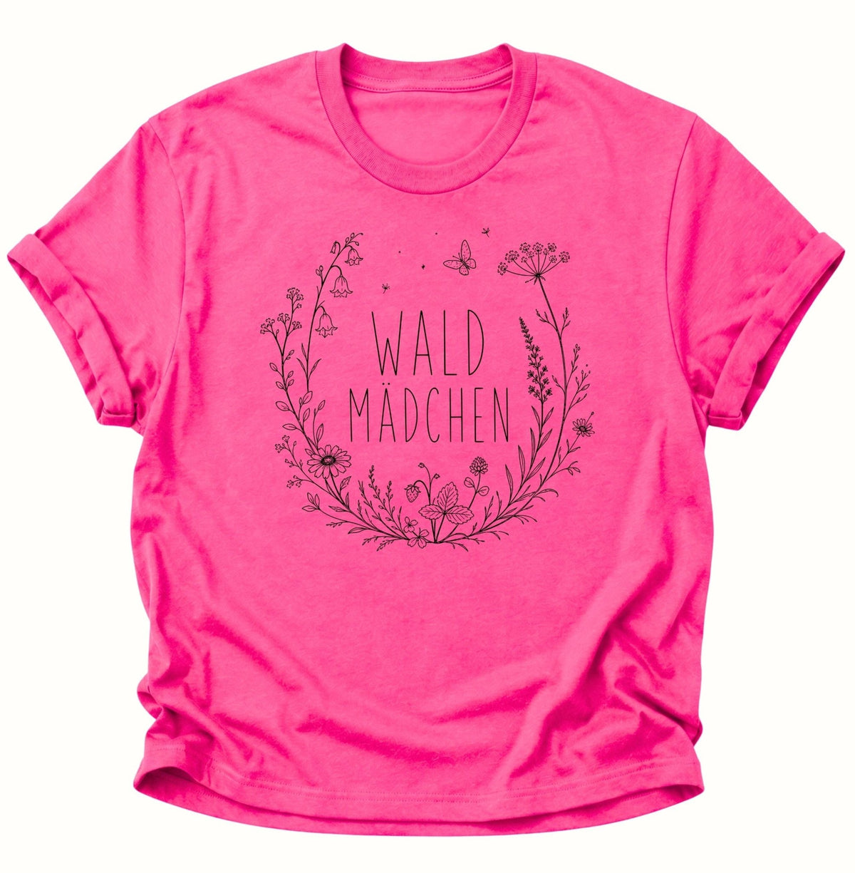 Waldmädchen Blumenkranz Unisex T-Shirt Heliconia - PINE & RIVER