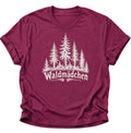 Waldmädchen Unisex T-Shirt Cardinal Red - PINE & RIVER