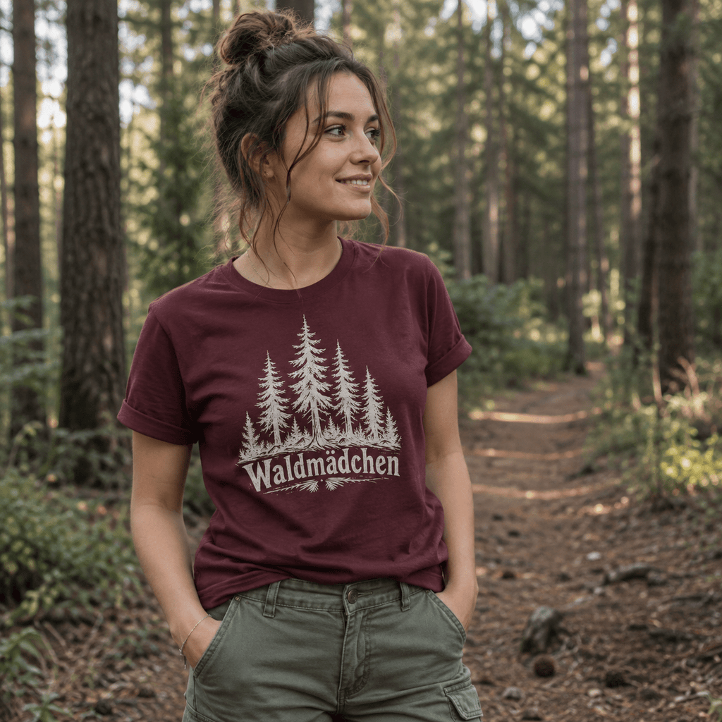 Waldmädchen Unisex T-Shirt Gelb - PINE & RIVER
