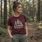 Waldmädchen Unisex T-Shirt Gelb - PINE & RIVER