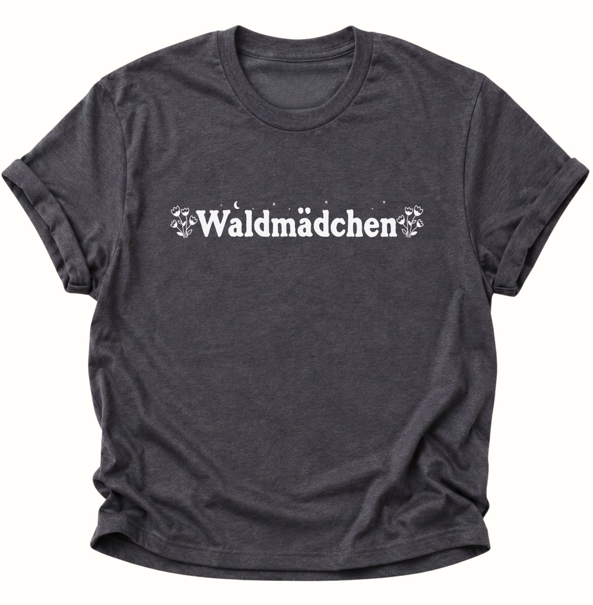 Waldmädchen Unisex T-Shirt Dark Heather - PINE & RIVER