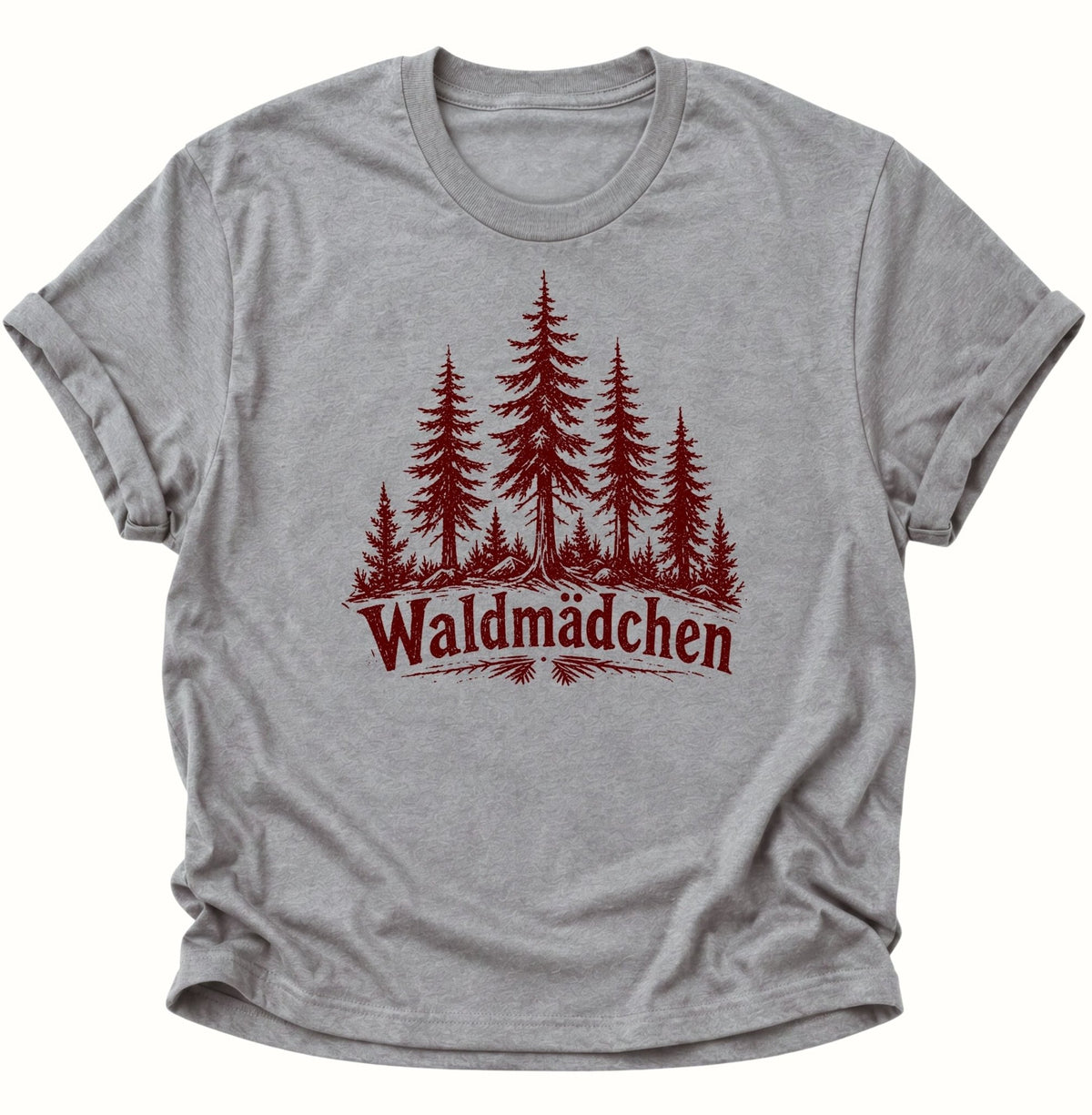Waldmädchen Unisex T-Shirt Sport Grey - PINE & RIVER
