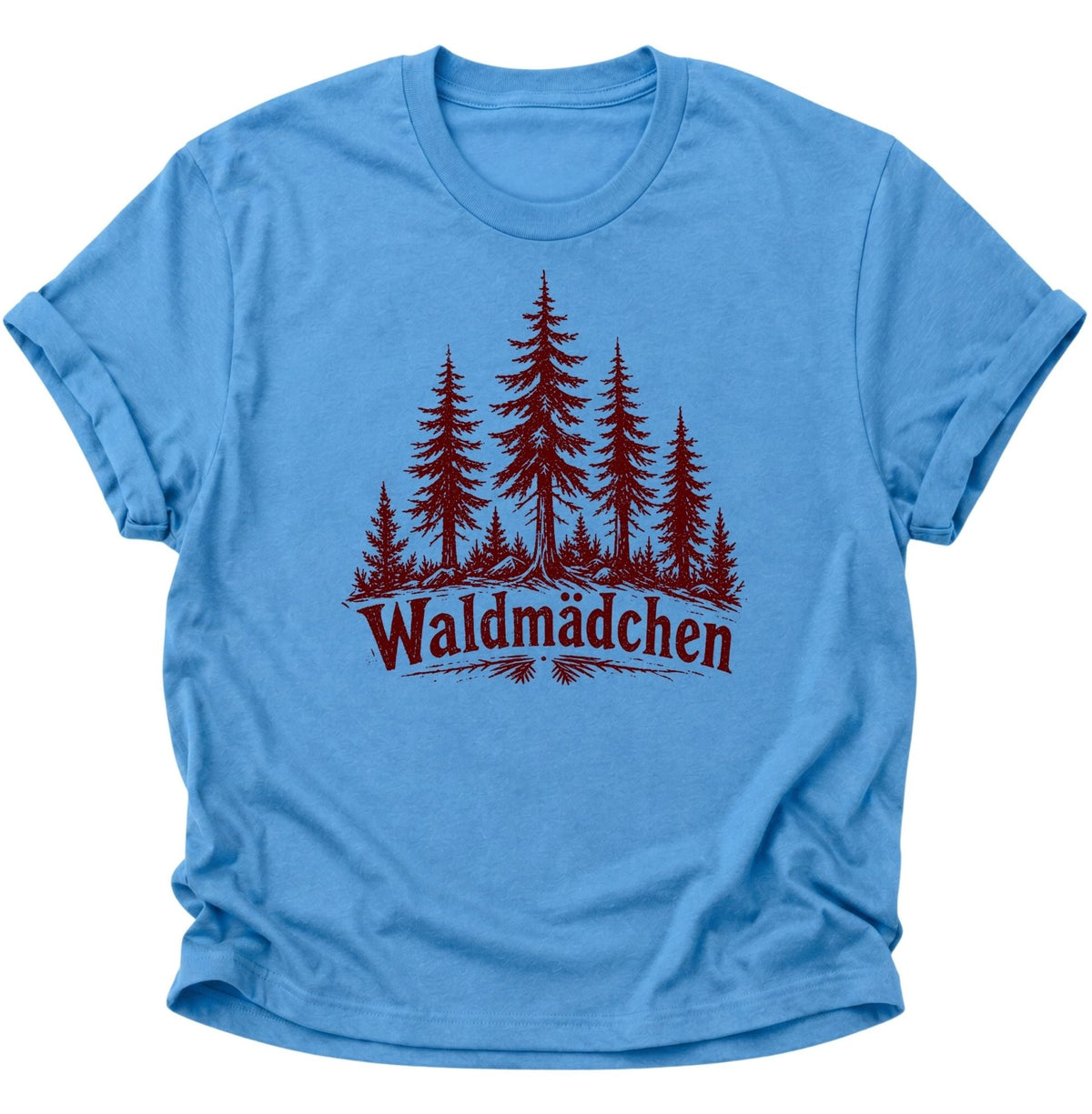 Waldmädchen Unisex T-Shirt Carolina Blue - PINE & RIVER