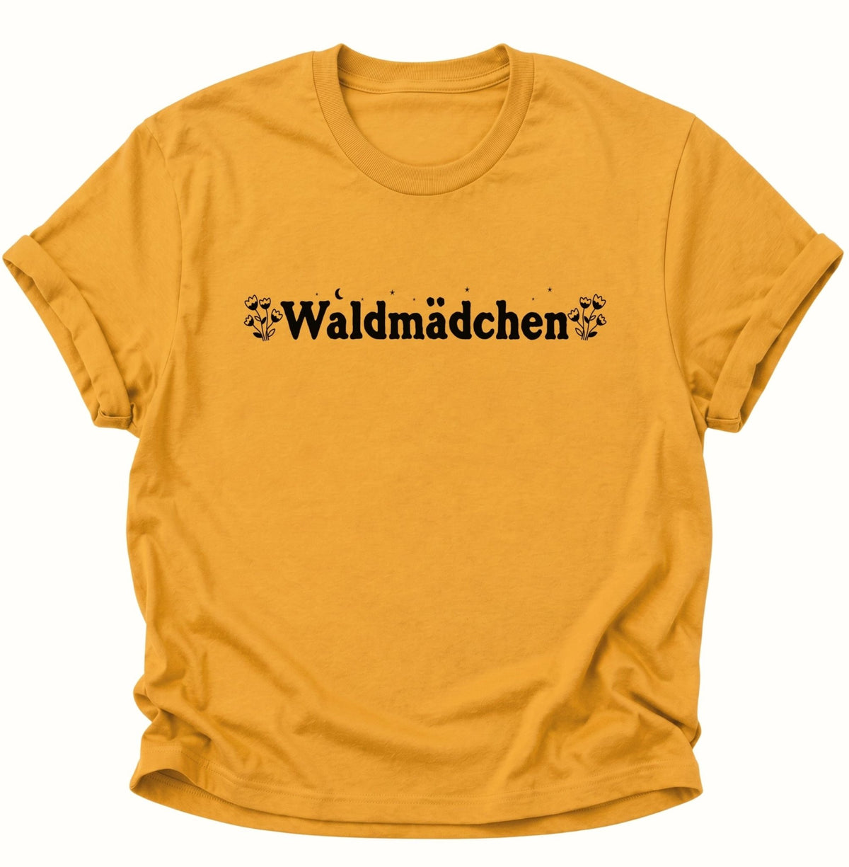 Waldmädchen Unisex T-Shirt Gelb - PINE & RIVER