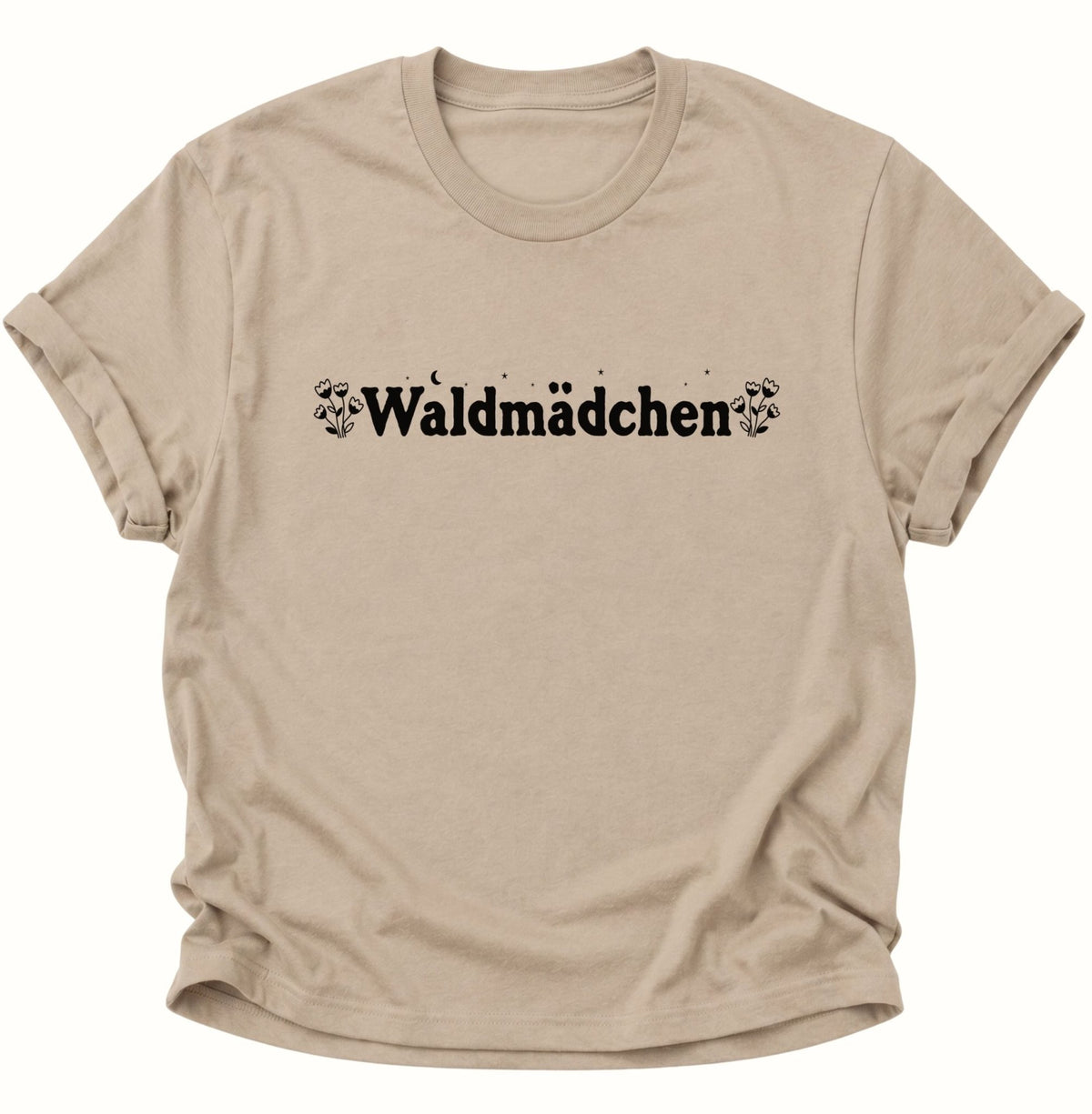 Waldmädchen Unisex T-Shirt Sand - PINE & RIVER