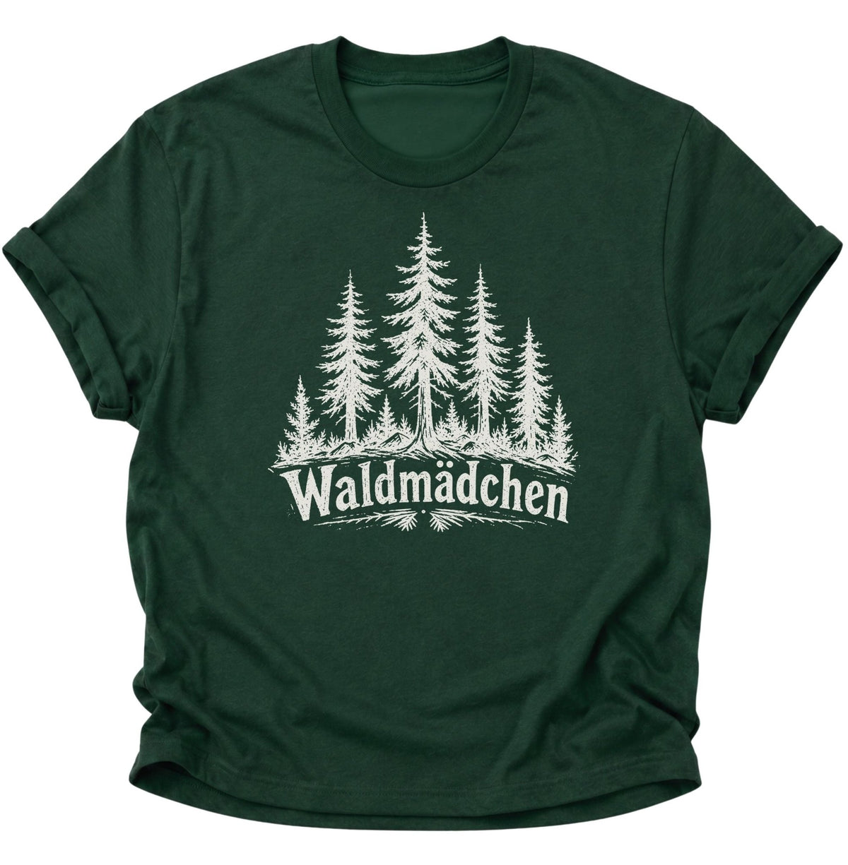 Waldmädchen Unisex T-Shirt Forest Green - PINE & RIVER