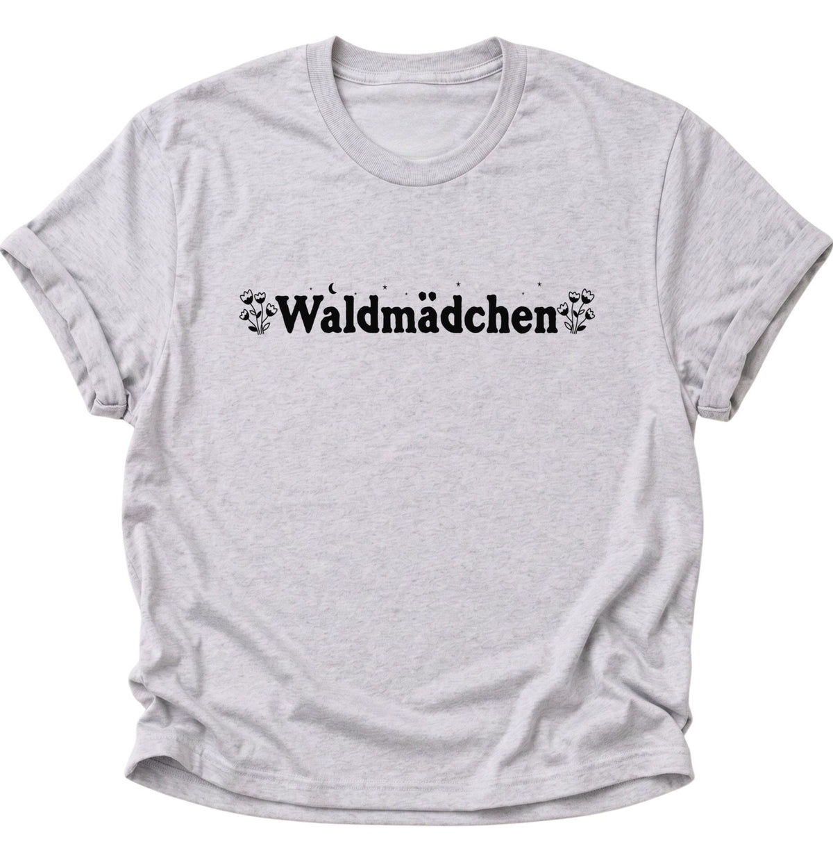 Waldmädchen Unisex T-Shirt Ash Grey - PINE & RIVER