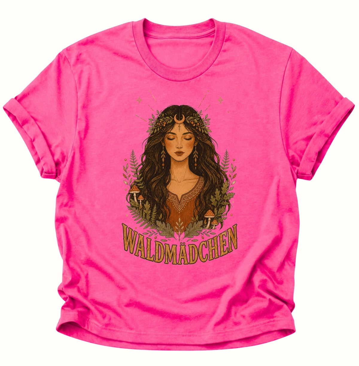 Waldmädchen Waldgöttin Unisex T-Shirt Heliconia - PINE & RIVER