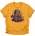 Walross Kapitän Unisex T-Shirt Gelb - PINE & RIVER