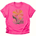 Wild Bloom T-Shirt Unisex T-Shirt Weiß - PINE & RIVER